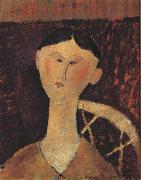 Amedeo Modigliani Portrait of Mrs.Hastings (mk39) oil painting